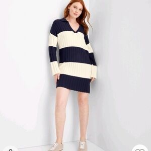 Future Collective Rugby Sweater Dress